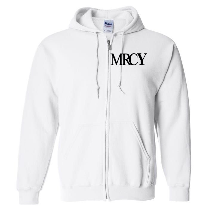 Mercy Christian Worship Words Of Faith Full Zip Hoodie