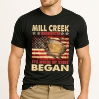 Mill Creek Washington Usa Flag 4th Of July Meaningful Gift Cooling Performance Crew T-Shirt