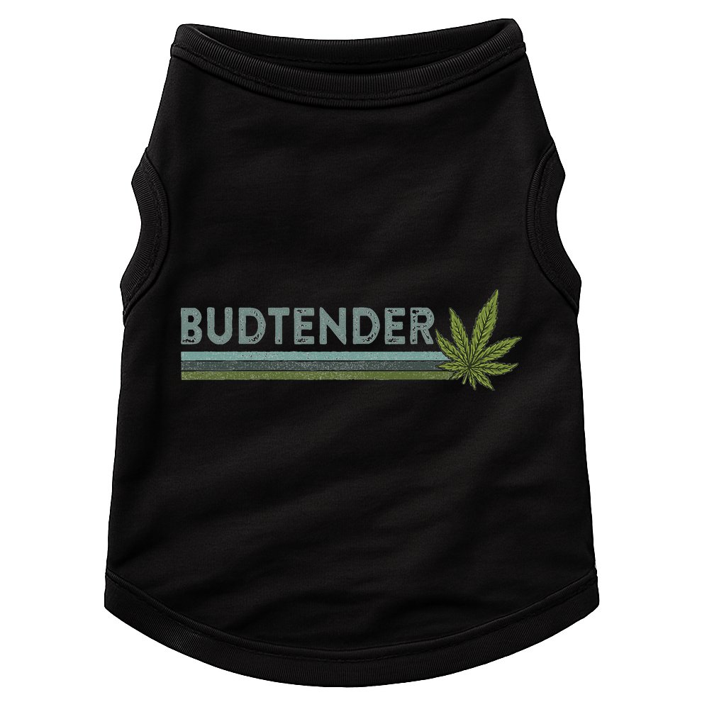 Marijuana Cannabis Weed Dispensary Agent Budtender Doggie Tank