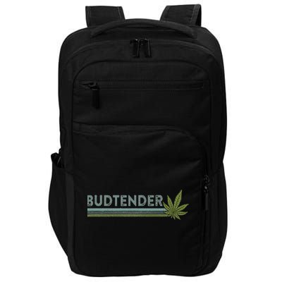 Marijuana Cannabis Weed Dispensary Agent Budtender Impact Tech Backpack