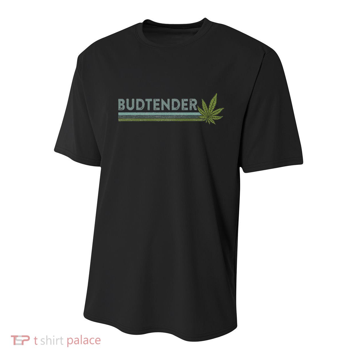 Marijuana Cannabis Weed Dispensary Agent Budtender Youth Performance Sprint T-Shirt