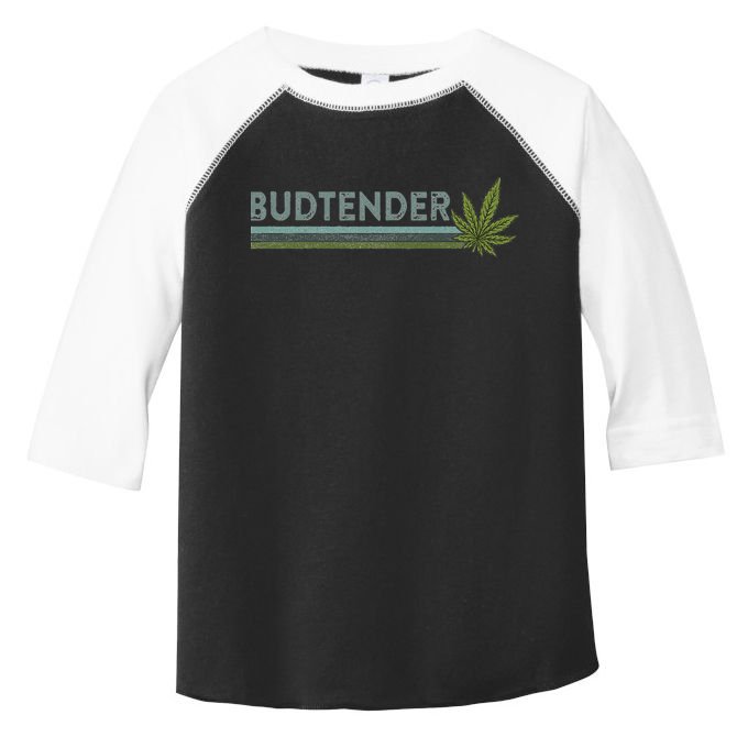 Marijuana Cannabis Weed Dispensary Agent Budtender Toddler Fine Jersey T-Shirt