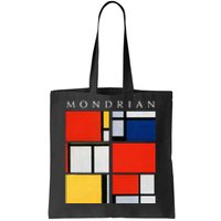 Mondrian Composition With Red Yellow Blue & Black (1921) Tote Bag