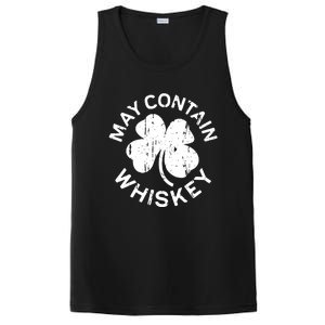 May Contain Whiskey Saint Patrick Day PosiCharge Competitor Tank