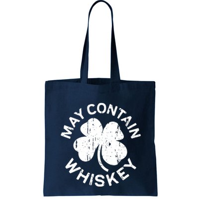 May Contain Whiskey Saint Patrick Day Bag