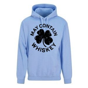 May Contain Whiskey Saint Patrick Day Unisex Surf Hoodie