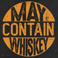 May Contain Whiskey Funny Liquor Drinking Adult Drive Performance Visor