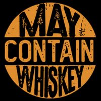 May Contain Whiskey Funny Liquor Drinking Cropped Pullover Crew