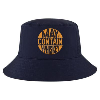 May Contain Whiskey Funny Liquor Drinking Cool Comfort Performance Bucket Hat