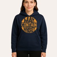 May Contain Whiskey Funny Liquor Drinking Hoodie