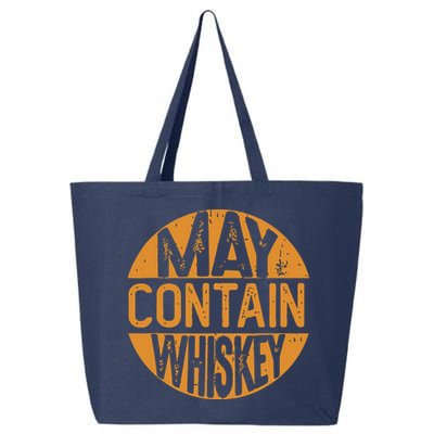 May Contain Whiskey Funny Liquor Drinking 25L Jumbo Tote