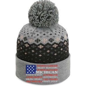 Michigan Characteristic Words The Baniff Cuffed Pom Beanie