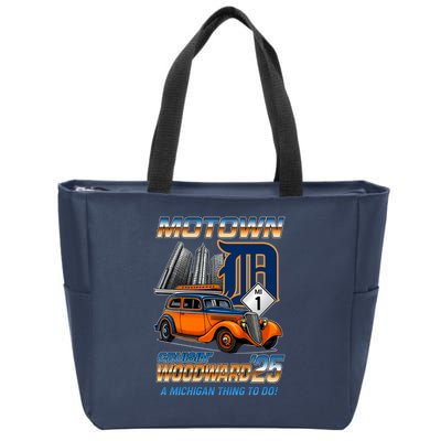 Motown Cruisin Woodward 2025 Zip Tote Bag