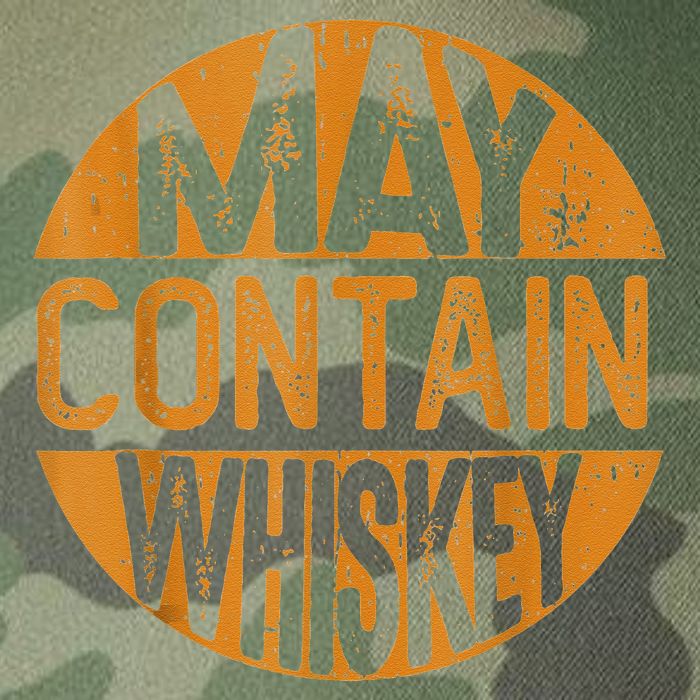 May Contain Whiskey Funny Liquor Drinking Legacy Tie Dye Trucker Hat