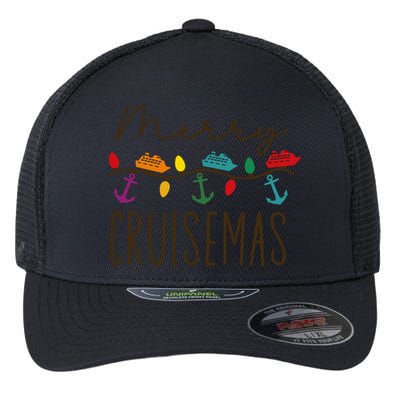 Merry Cruisemas Xmas Christmas Holiday Flexfit Unipanel Trucker Cap