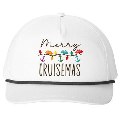 Merry Cruisemas Xmas Christmas Holiday Snapback Five-Panel Rope Hat