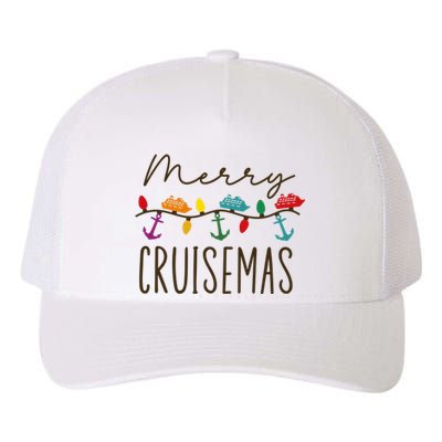 Merry Cruisemas Xmas Christmas Holiday Yupoong Adult 5-Panel Trucker Hat