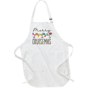 Merry Cruisemas Xmas Christmas Holiday Full-Length Apron With Pockets