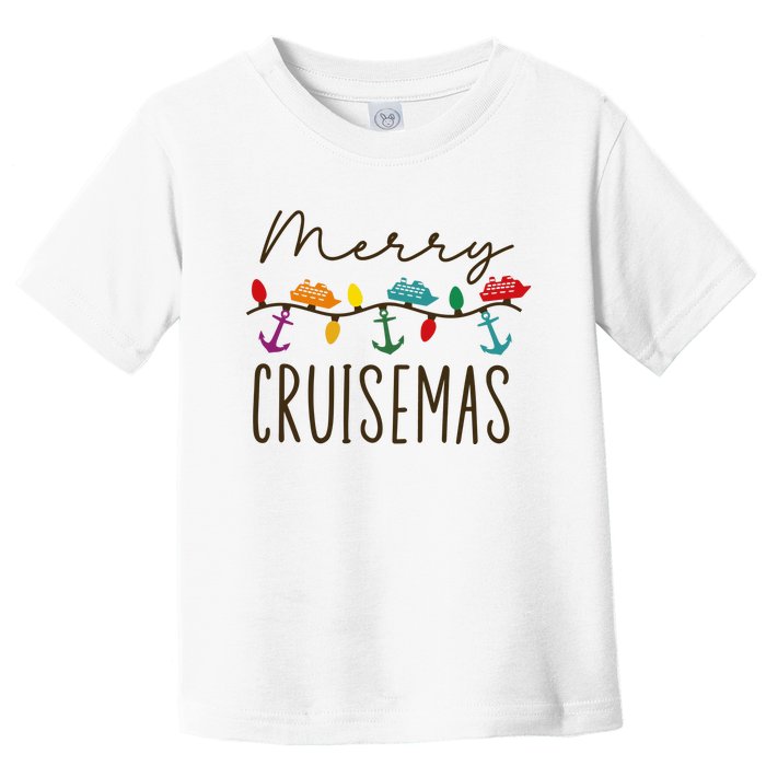 Merry Cruisemas Xmas Christmas Holiday Toddler T-Shirt