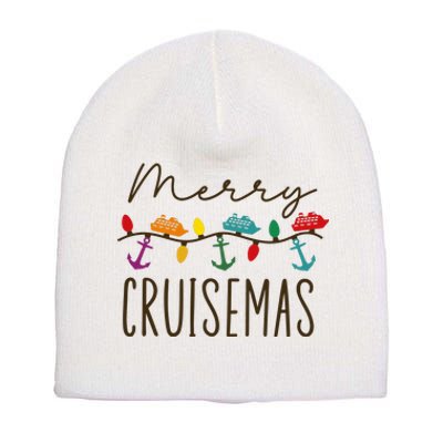 Merry Cruisemas Xmas Christmas Holiday Short Acrylic Beanie