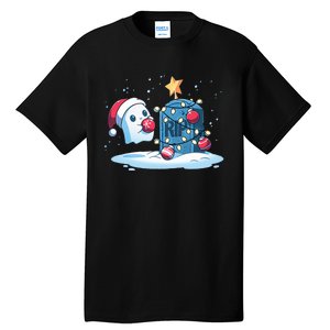 Merry Cryptmas XMas Booo Cryptmas Scary Tall T-Shirt