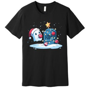 Merry Cryptmas XMas Booo Cryptmas Scary Premium T-Shirt