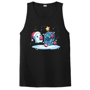 Merry Cryptmas XMas Booo Cryptmas Scary PosiCharge Competitor Tank