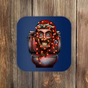 Merry Christmas Xmas Speakerman Funny Coaster