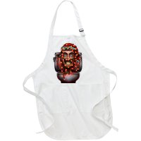 Merry Christmas Xmas Speakerman Funny Full-Length Apron With Pockets