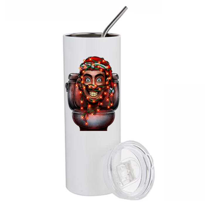 Merry Christmas Xmas Speakerman Funny Stainless Steel Tumbler