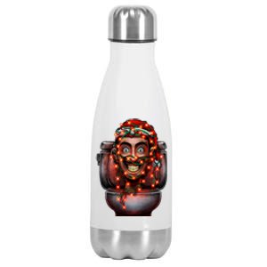 Merry Christmas Xmas Speakerman Funny Stainless Steel Insulated Water Bottle