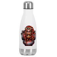 Merry Christmas Xmas Speakerman Funny Stainless Steel Insulated Water Bottle