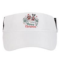 Meowy Christmas Xmas Holiday Cat Lover Adult Drive Performance Visor