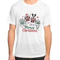 Meowy Christmas Xmas Holiday Cat Lover Adult ChromaSoft Performance T-Shirt