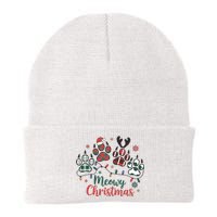 Meowy Christmas Xmas Holiday Cat Lover Knit Cap Winter Beanie