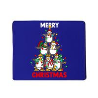 Merry Christmas Xmas Tree Penguins Happy Holiday Xmas Pajama Gift Mousepad