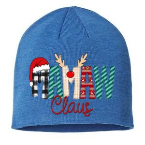 Mamaw Claus Xmas Happy Family New Santa Claus Christmas Gift Sustainable Beanie