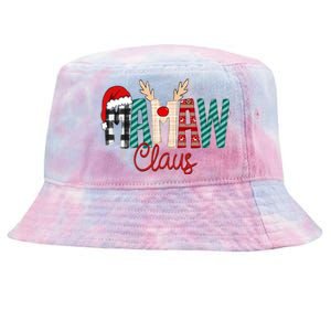 Mamaw Claus Xmas Happy Family New Santa Claus Christmas Gift Tie-Dyed Bucket Hat