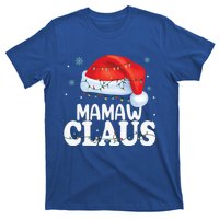 Mamaw Claus Xmas Family Matching Funny Grandma Christmas Cute Gift T-Shirt