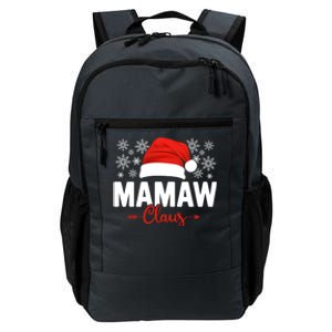 Mamaw Claus Xmas Light Funny Santa Hat Christmas Ugly Gift Daily Commute Backpack