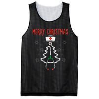 Merry Christmas Xmas Stethoscope Nurse Christmas Scrub Mesh Reversible Basketball Jersey Tank