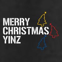 Merry Christmas Yinz With Pittsburgh Christmas Trees Funny 11oz C Handle Ceramic Mug