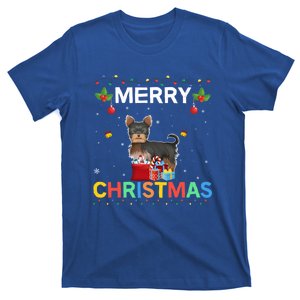 Merry Christmas Yorkshire Terrier Lovers Xmas Holiday Party Gift T-Shirt