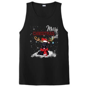 Merry Christmas YAll Scottish Terrier Christmas Ornaments PosiCharge Competitor Tank