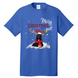 Merry Christmas YAll Scottish Terrier Christmas Ornaments Tall T-Shirt