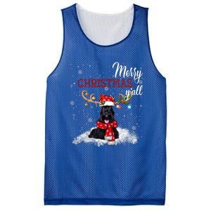 Merry Christmas YAll Scottish Terrier Christmas Ornaments Mesh Reversible Basketball Jersey Tank