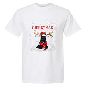 Merry Christmas YAll Scottish Terrier Christmas Ornaments Garment-Dyed Heavyweight T-Shirt