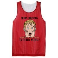 Merry Christmas Ya Filthy Animal Kevin Mccallister Christmas Home Alone Mesh Reversible Basketball Jersey Tank