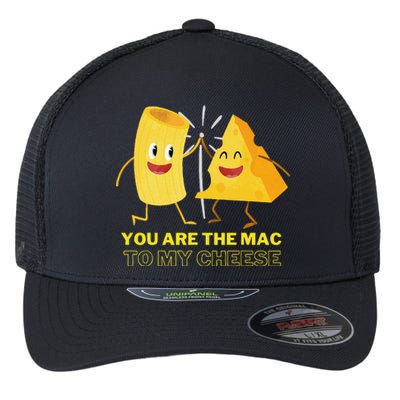 Mac Cheese You Are The Mac To My Cheese Flexfit Unipanel Trucker Cap