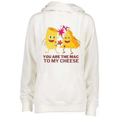 Mac Cheese You Are The Mac To My Cheese Womens Funnel Neck Pullover Hood